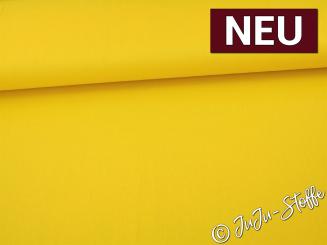 Baumwolle uni gelb Oeko-Tex® 