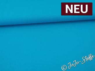 Baumwolle uni aqua Oeko-Tex® 