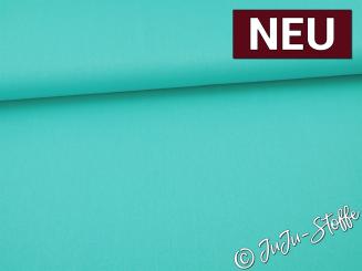 Baumwolle uni türkis Oeko-Tex® 