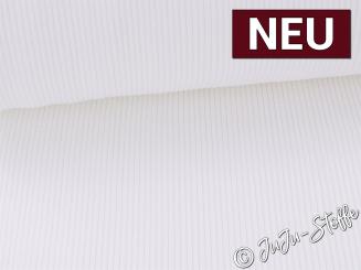 Bündchen Grobstrick uni ecru Oeko-Tex® 