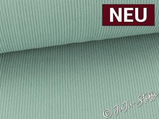 Bündchen Grobstrick uni dusty green Oeko-Tex® 