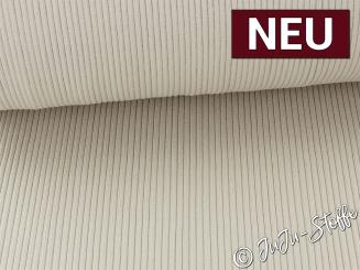 Bündchen Grobstrick uni beige Oeko-Tex® 