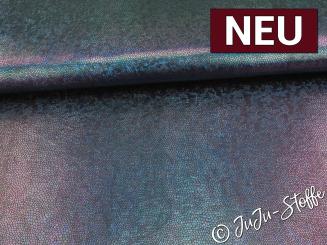 Folienjersey Schlangenoptik schwarz Oeko-Tex® 