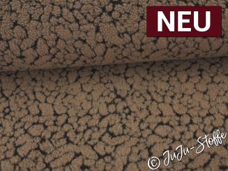 Teddy Jacquard Leo braun 