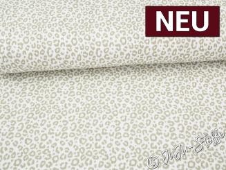Musselin Leo taupe Oeko-Tex® 