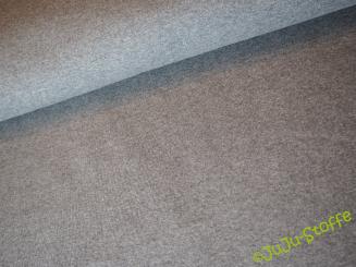 Bündchen extra breit mittelgrau meliert Schlauchware Öko-Tex 