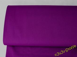 Baumwolle uni violett Öko-Tex 