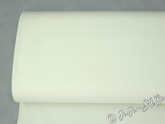 Baumwolle uni ivory Öko-Tex 