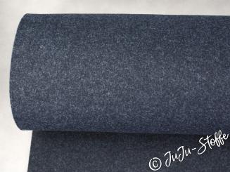Filz dunkelblau meliert 3mm 
