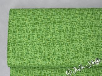 Baumwolle Dotty colour grün Öko-Tex 