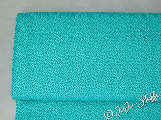 Baumwolle Dotty colour türkis Öko-Tex 