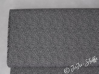 Baumwolle Dotty schwarz Öko-Tex 