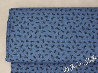 Baumwolle Happy Metal Schrauben by Steinbeck Öko-Tex 