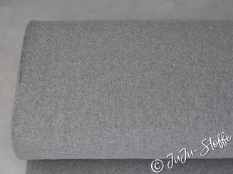 Strickstoff "Bono" grau meliert 