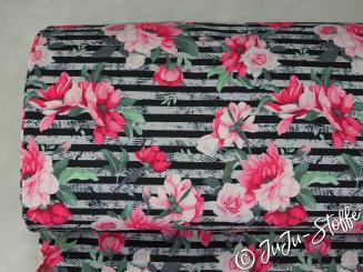 Softshell Rosen Öko-Tex 