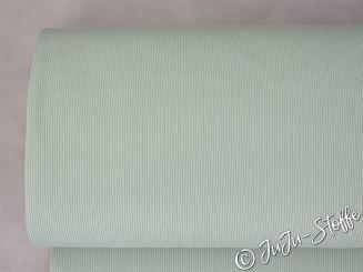 Ripp-Jersey uni mint Öko-Tex 