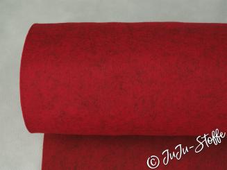 Filz rot meliert 3mm 