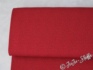Jersey Dotty burgund Öko-Tex 