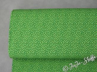 Jersey Dotty grün Öko-Tex 