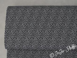 Jersey Dotty schwarz/weiß Öko-Tex 