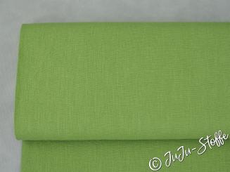Leinen uni hellgrün 