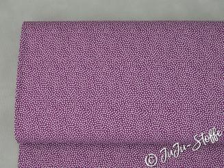 Baumwolle Dotty violett Öko-Tex 