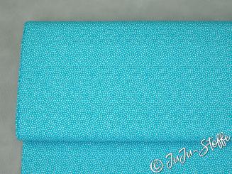 Baumwolle Dotty türkis Öko-Tex 