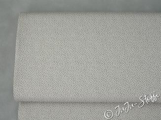 Baumwolle Dotty hellgrau Öko-Tex 