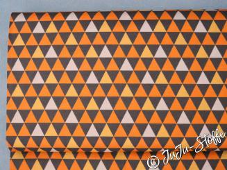 Baumwolle Popeline Dreiecke Öko-Tex 