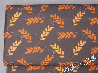 Baumwolle Popeline Blätter Öko-Tex 