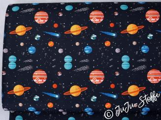 Baumwolle Planeten Öko-Tex 
