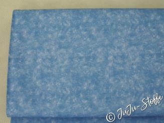 Baumwolle Batik blau Öko-Tex 