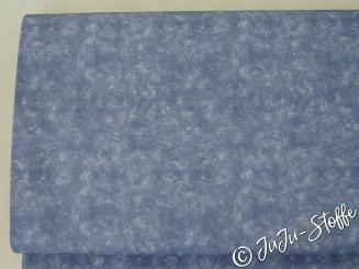 Baumwolle Batik jeansblau Öko-Tex 