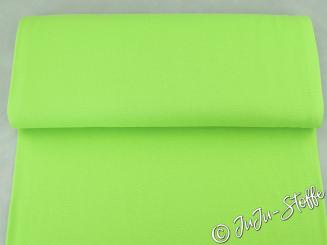 Bündchen extra breit lime Schlauchware Öko-Tex 