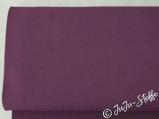 Jersey uni aubergine Öko-Tex 