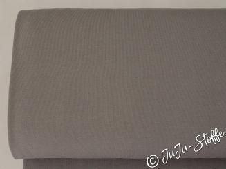 Jersey uni taupe dunkel Öko-Tex 