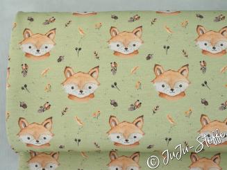 French Terry Forest Friends by Christiane Zielinski Öko-Tex 