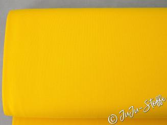 French Terry uni gelb Öko-Tex 