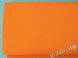 French Terry uni orange Öko-Tex 