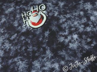 French Terry Panel Xmas Vibes HO HO HO by Thorsten Berger Öko-Tex 