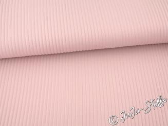 Ripp-Jersey rose Öko-Tex 