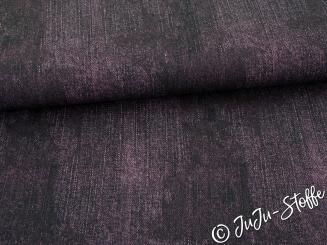 French Terry Denim lila Öko-Tex 