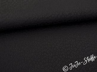 Jacquard Jersey Leo schwarz 