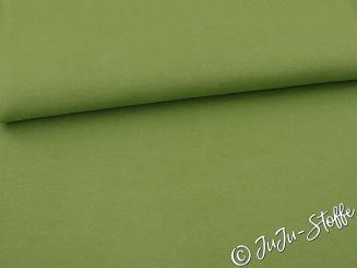 Bündchen extra breit heugrün Schlauchware Öko-Tex 