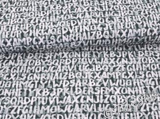 Jersey Buchstaben Oeko-Tex® 