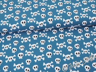 Jersey Totenköpfe by Mrs. Mint Design Oeko-Tex® 