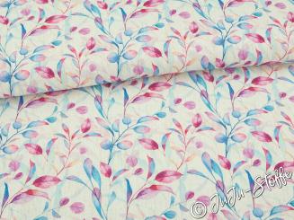 Viskose Leinen Blätter beere Oeko-Tex® 