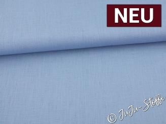 Leinen uni hellblau 