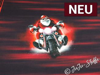 Sweat Panel Weihnachtsmann rot Winter Moods by Thorsten Berger Oeko-Tex® 