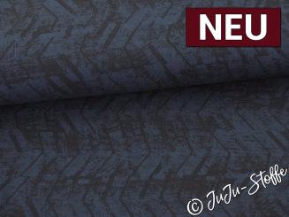 Sweat Weihnachtsmann blau Winter Moods by Thorsten Berger Oeko-Tex® 